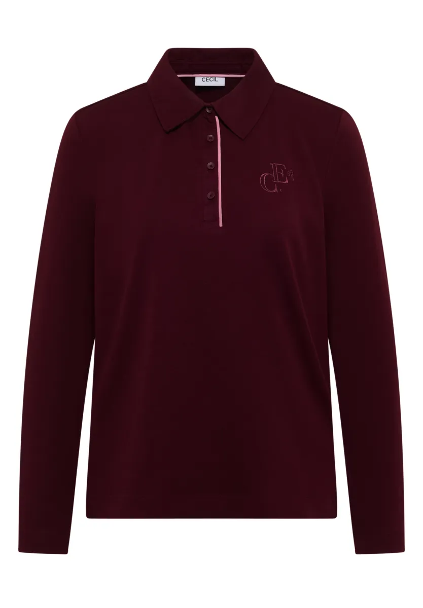 Cecil Cecil Solid Poloshirt