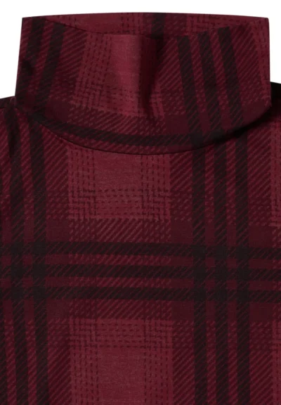 Cecil Cecil Check AOP Turtleneck