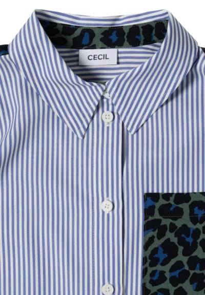Cecil CBR Cecil TOS Stripe Print Mix Blouse