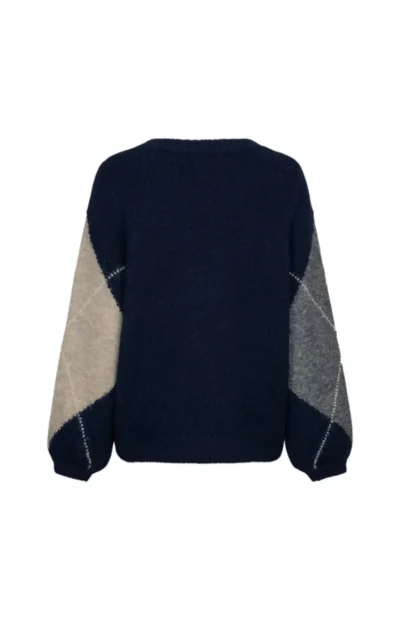Red Button Red Button Argyle sweater
