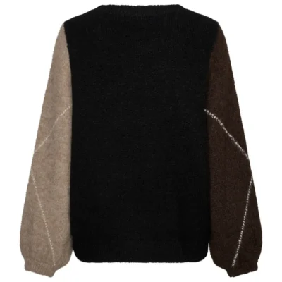Red Button Red Button Argyle sweater