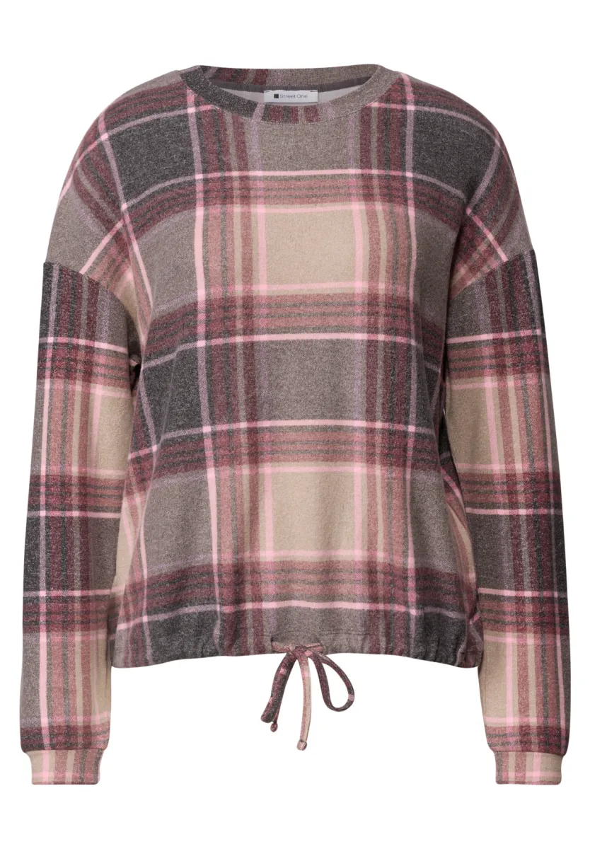 Street One Street One LTD QR printed soft round neck