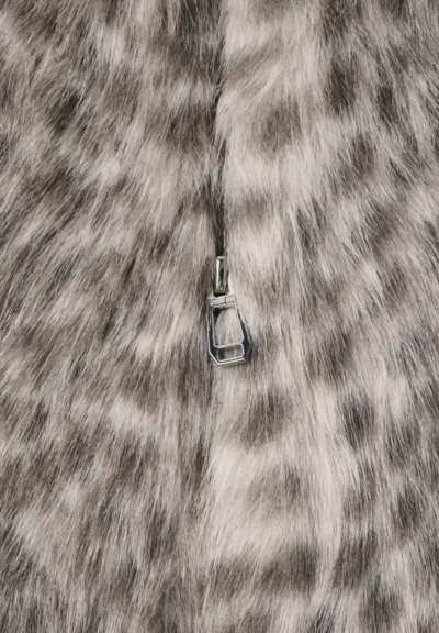 Street One Street One Fake Fur Vest w. AOP