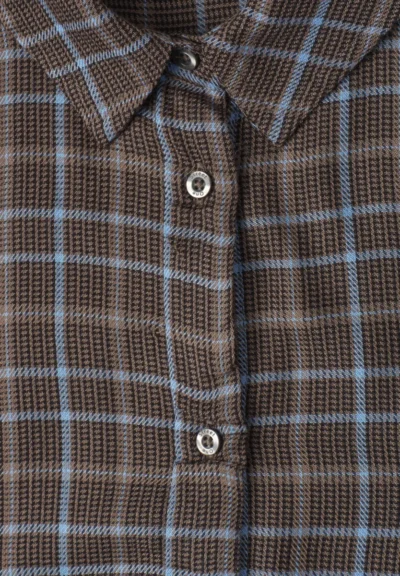 Street One Street One LTD QR check shirtcollar blous