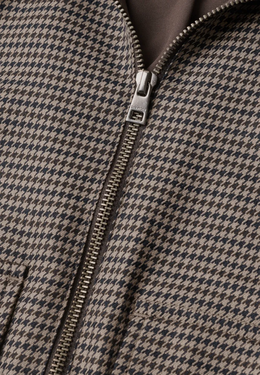 Street One P_Zip Jacket Houndstooth 4 Street One Street One P_Zip Jacket Houndstooth