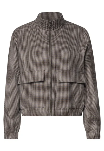 Street One Street One P_Zip Jacket Houndstooth