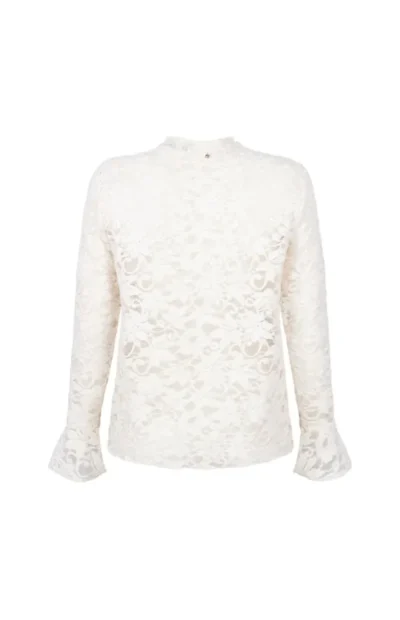 Tramontana Tramontana Velvet Stretch Lace Top