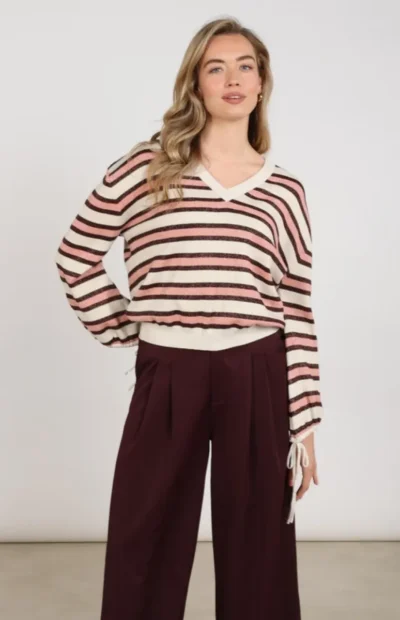 Nukus Nukus NKF03054 Kim Pullover Stripe