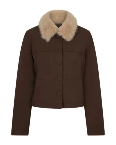 Red Button Red Button Jacket & fur color