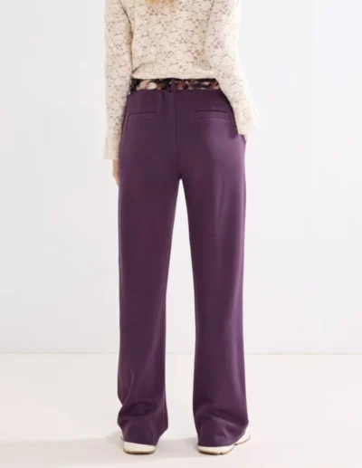Tramontana Tramontana Wide-Leg Trousers Scarf