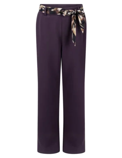Tramontana Tramontana Wide-Leg Trousers Scarf