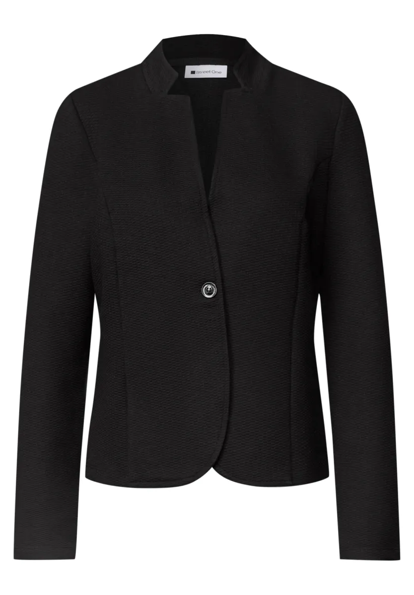 Street One Street QR Structured Jersey Blazer