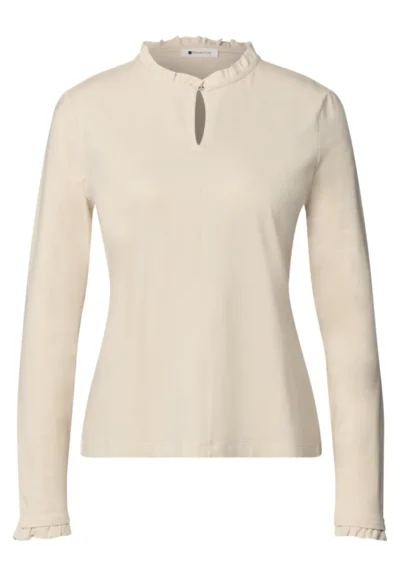Street One Street LTD QR frill neck basic shirt