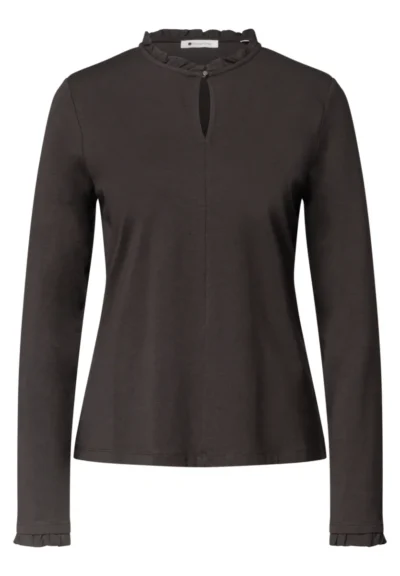 Street One Street LTD QR frill neck basic shirt