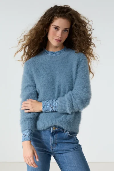 Tramontana Tramontana Feather Yarn Jumper